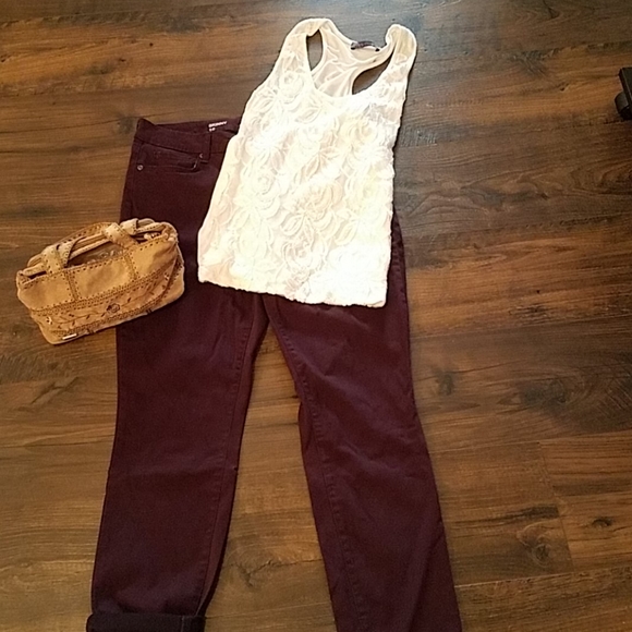 Sonoma Denim - Sonoma Skinny Jeans - Sz 12 - Purple